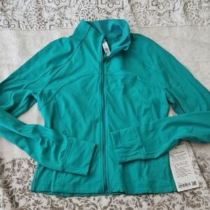 lululemon athletica  Full-Zip Utility Jacket - Size 10 Kelly Green